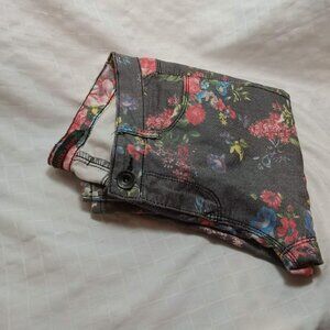 Floral Toxic3 Jeans Slim cut Jeans style pants size Medium/FR38